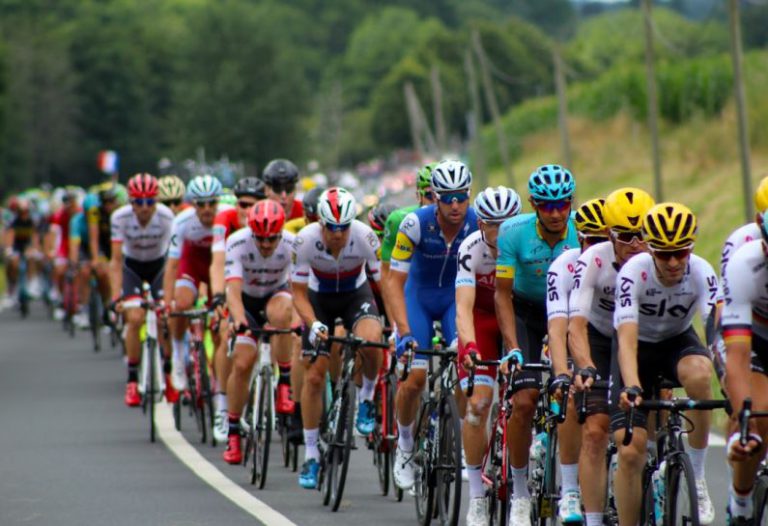 Sports Event - group of men riding bicycle