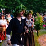 Holiday Festival - a group of people standing outside