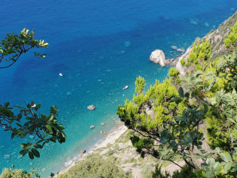 Exotic B&B - aerial photography of body of water and mountains