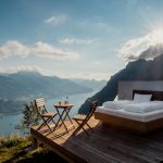 Scenic Bed And Breakfast - brown wooden chair on brown wooden deck