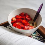 Cozy Bed And Breakfast - strawberries in white ceramic bowl