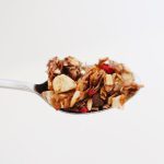 Granola - spoon of food