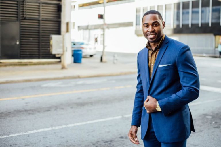 B&B Staff - man in blue formal suit