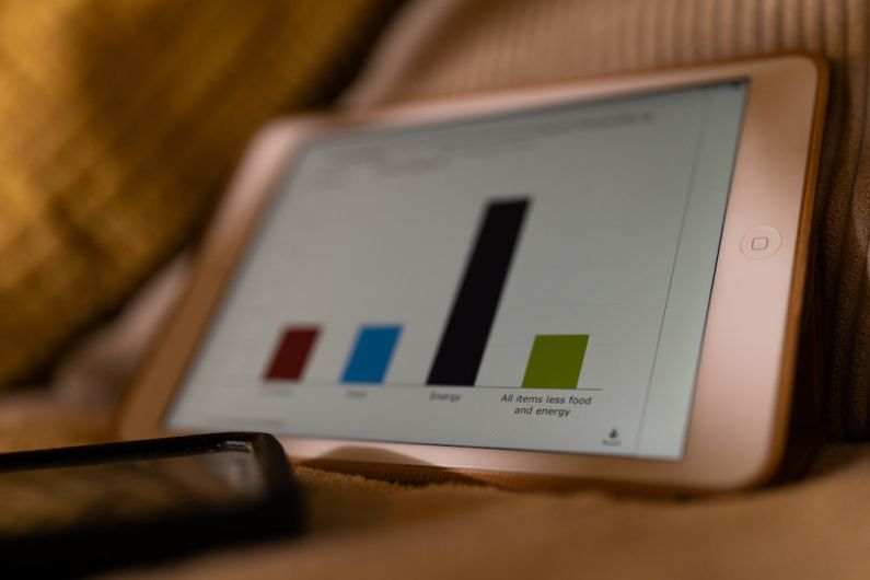 Management Tools - a tablet computer sitting on top of a bed
